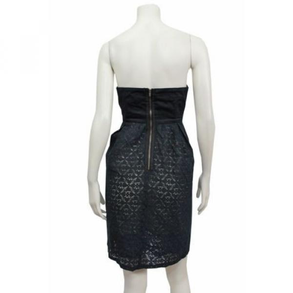 Eventide Dress Moulinette Soeurs Anthropologie Size 6 Cotton lace nude underlay #2 image