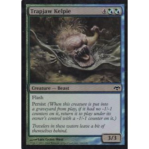 1x Foil - Trapjaw Kelpie - Magic the Gathering MTG Eventide Foil #1 image