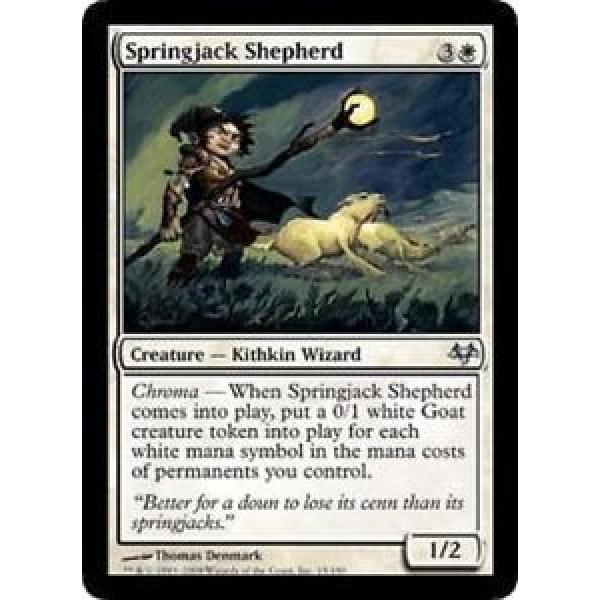 MTG: Springjack Shepherd  - White Uncommon - Eventide - EVE - Magic Card #1 image