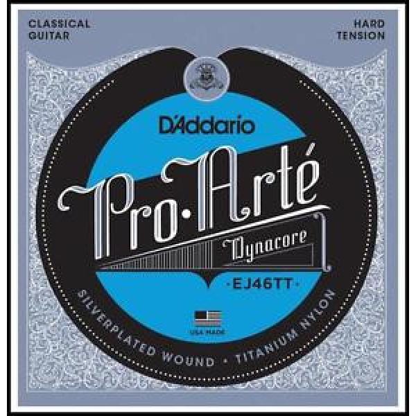 D&#039;Addario EJ46TT ProArte DynaCore Hard Tension Classical Guitar Strings #1 image