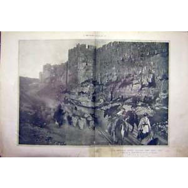 Antique Print Biblical Scene Holy Jerusalem Eventide Religious 1911 41TMBB0 #1 image