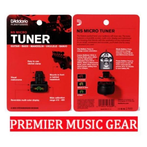 Planet Waves NS Micro Headstock Tuner. Perfect Christmas Gift! - Free Shipping! #1 image