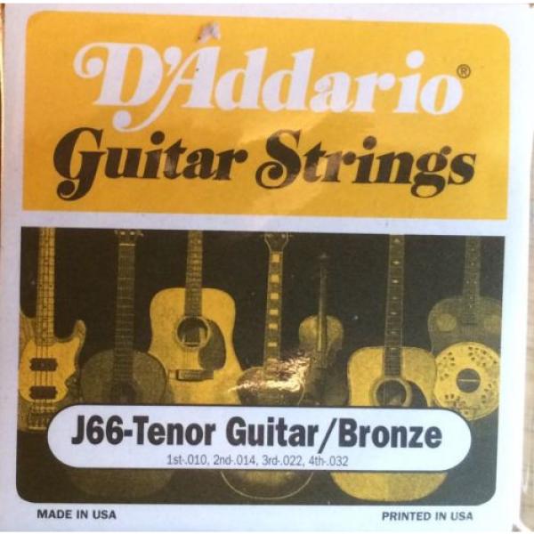 D&#039;Addario J66 Tenor Guitar / Bronze Tenor Guitar Strings  010 - 032 #1 image