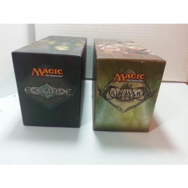 MTG Shadowmoor and Eventide EMPTY Fat Pack boxes Magic the Gathering #2 image