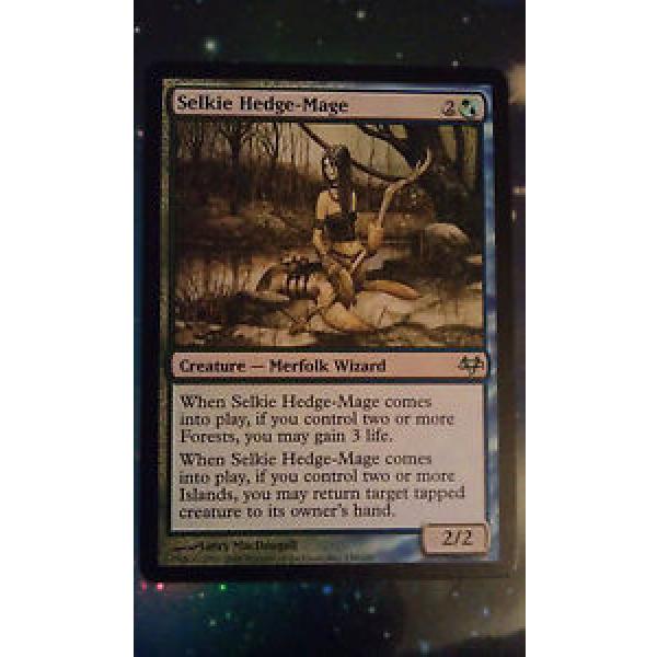 MTG  - Selkie Hedge-Mage - Eventide Uncommon 1st class postage #1 image
