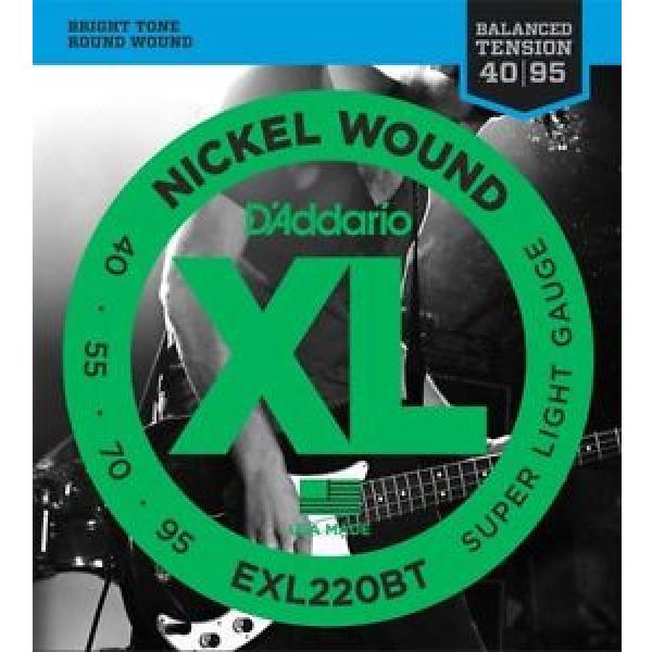 D&#039;Addario XL Bass Strings, Balanced Tension, 40-95, Long Scale #1 image