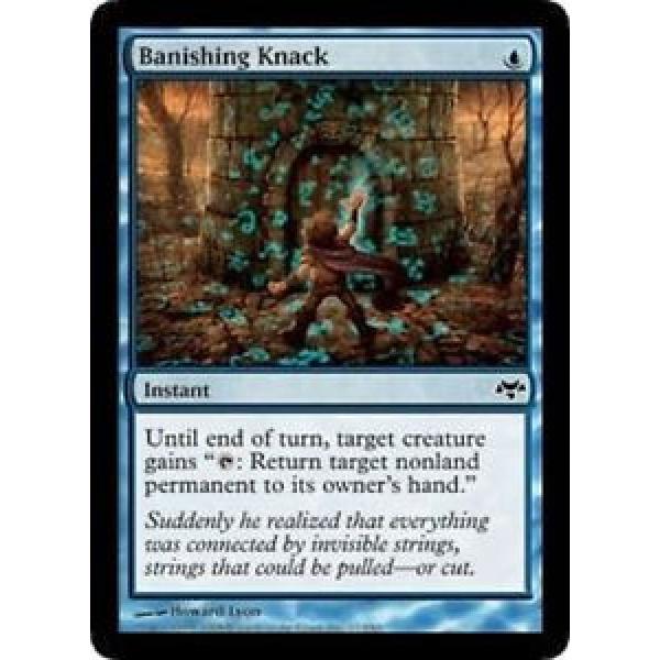 4x MTG: Banishing Knack - Blue Common - Eventide - EVE - Magic Card #1 image