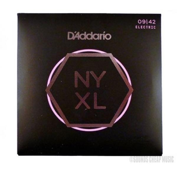 5 Sets D&#039;Addario NYXL Super Light Electric Guitar Strings (09 - 42) - New! Gift! #1 image