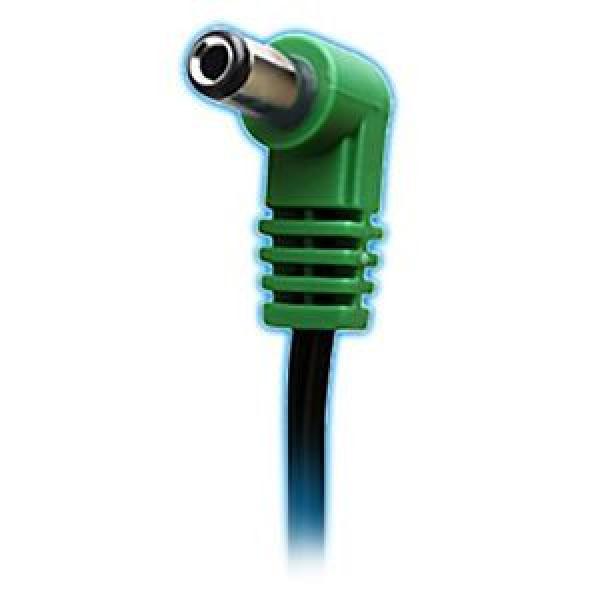 Cioks 4050 Flex 4 50cm Center Positive 5.5/2.5mm Green DCPlug Guitar Pedal Cable #1 image
