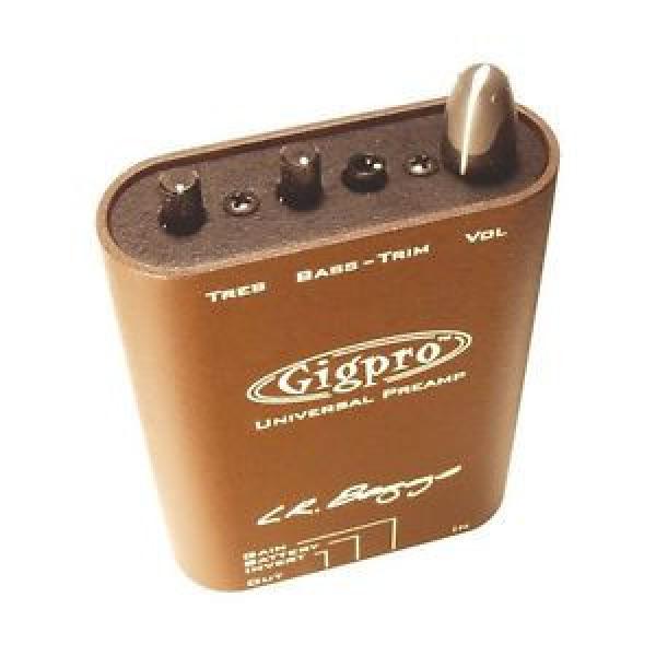 LR Baggs Gig Pro Lightweight Beltclip  3 Band EQ Acoustic Guitar Preamp GigPro #1 image