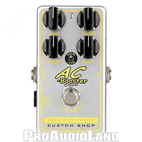 Xotic Custom Shop AC Booster Comp Pedal with 2 FREE 6&#034; Cables AC-COMP FREE SHIPP #2 image