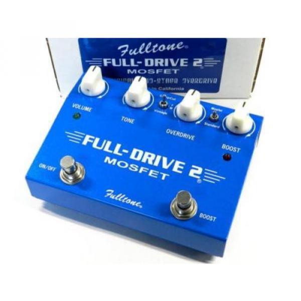 Fulltone FULL-DRIVE 2 MOSFET guitar effects pedal #1 image