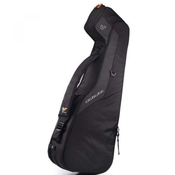 Gruv Gear GigBlade 2 Side-Carry Hybrid Acoustic Guitar Travel Gig Bag Black #3 image