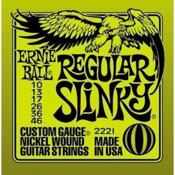Ernie Ball 2221 Regular Slinky Electric Guitar Strings #1 image