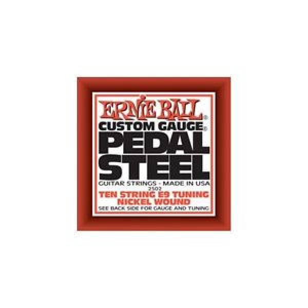 Ernie Ball-2502 Nickel-Wunde-E9-Pedal-Steel Saiten 13-38 10-saitige UK Lager #1 image