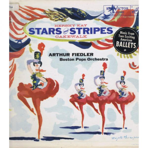 HERSHY KAY STARS and STRIPES CAKEWALK Vinyl LP 33 Classical Album EX Mono 1958 #1 image