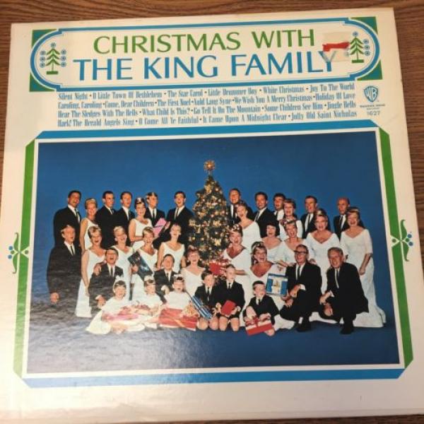 Christmas with the King Family LP Warner Bros 1627 Mono original 33 Record #1 image