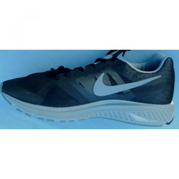NIKE MENS ZOOM AIR STRUCTURE 17 MULTIPLE SIZES 615587-010 BLACK SILVER GRAY #5 image