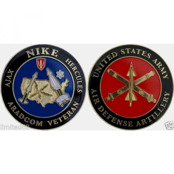 NIKE Ajax / Hercules  ARADCOM VETERAN Challenge Coin and Stand - FD in USA #1 image