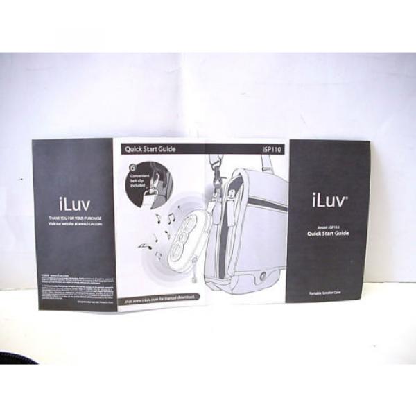 iLUV Active Sound Portable Speaker # iSP110BLK(black)By iLUV Creative Technology #12 image