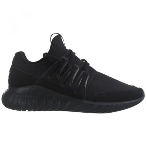 Adidas Tubular Radial Mens S80115 Core Black Grey Mesh Athletic Shoes Size 8.5 #1 image