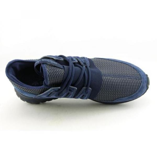 Adidas Tubular Radial Uomo US 11.5 Blu Scarpe ginnastica Usato 7789 #4 image