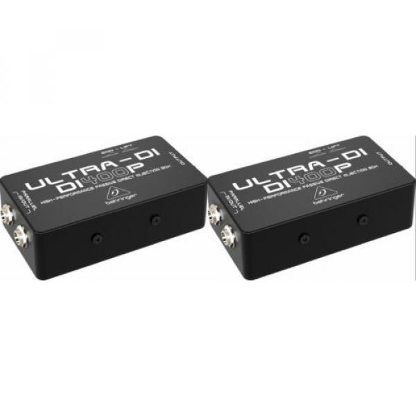 (2) New Behringer Ultra-DI DI400P Direct box 3 Year Warranty! Auth Dealer! #1 image