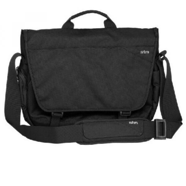 New Black STM radial 15&#034; laptop messenger shoulder bag #5 image