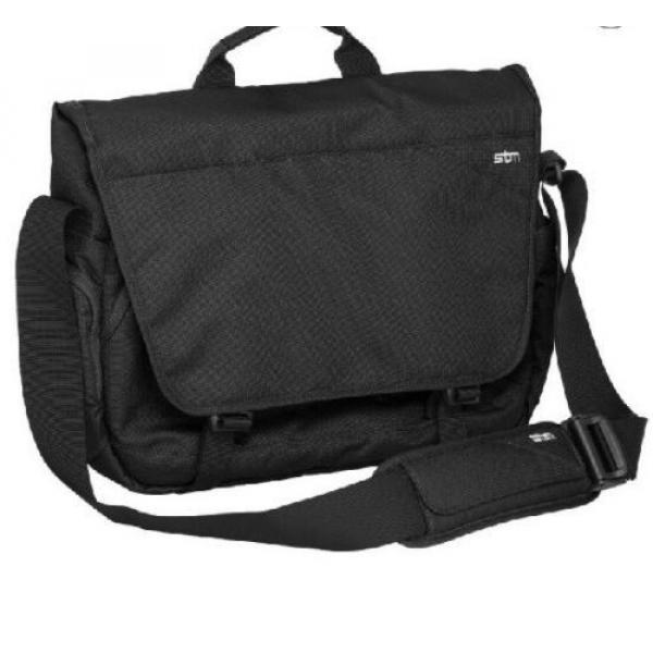 New Black STM radial 15&#034; laptop messenger shoulder bag #7 image
