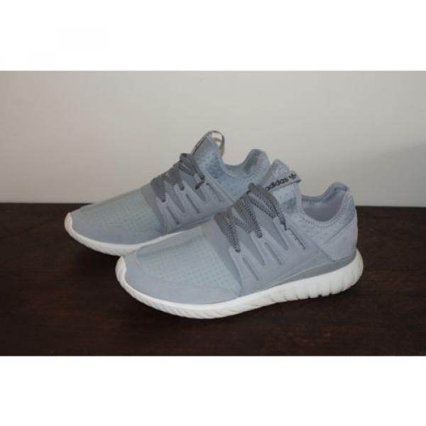 Adidas Tubular Radial Size 10.5 mens Gray and White #2 image