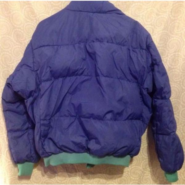 XL COLUMBIA RADIAL SLEEVE  DOWN FILLED REVERSIBLE PUFFER WINTER JACKET COAT #1 image