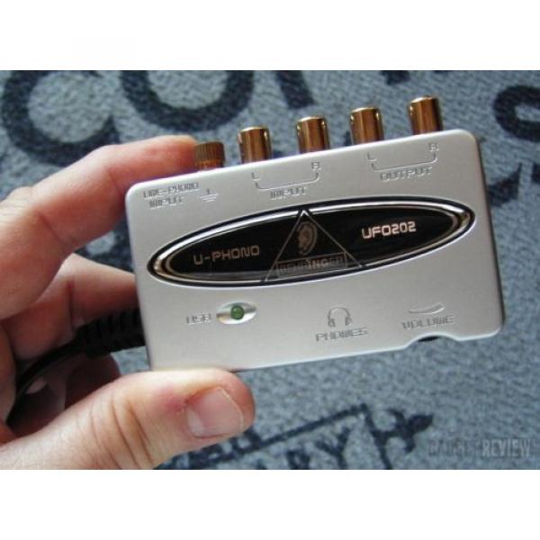 Behringer U-Phono UFO202 USB Media Digitizer Audio Interface Adapter #1 image