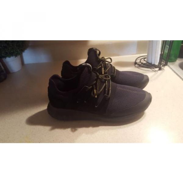 REAR New Men&#039;s ADIDAS Originals Tubular Radial - S76719 - Black Sneaker 12 #4 image