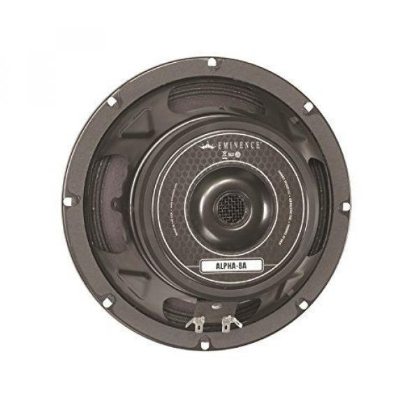Eminence American Standard Alpha 8A 8&#034; Replacement Speaker, 125 Watts at 8 Ohms #1 image