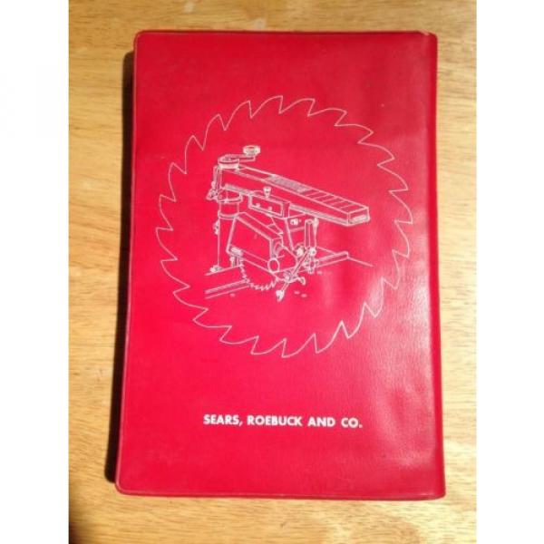 Craftsman Radial-Arm Saw Manual 9-2938 revised 1969 Sears, Roebuck &amp; Co Vintage #3 image