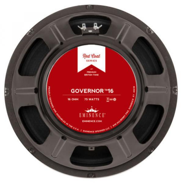 Pair Eminence The Governor 12&#034; Guitar Speaker Red Coat 16ohm 102dB Replacement #3 image
