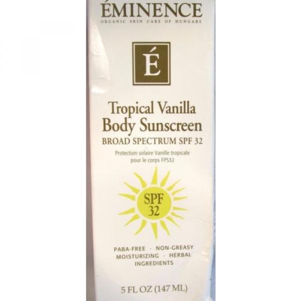 Eminence Tropical Vanilla Body Sun Cream SPF 32 -5 oz / 147 mL #1 image