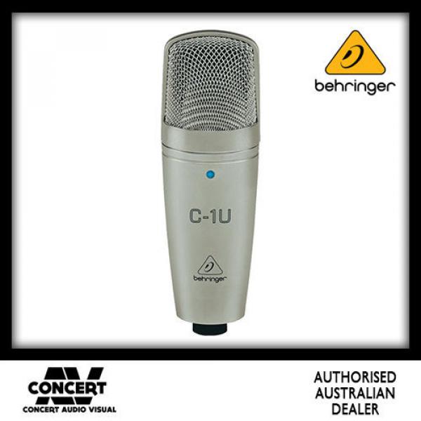 Behringer C1U Stereo USB Condener Mic BRAND NEW GENUINE C-1U PODCAST Microphone #1 image