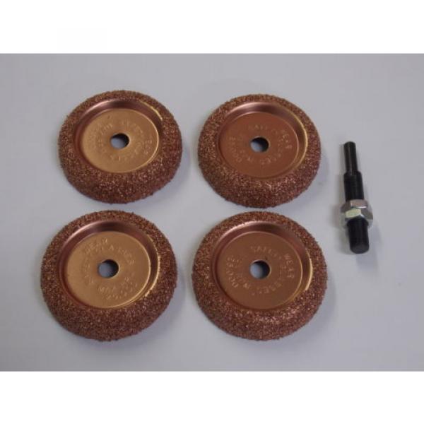 5pc Tire Changer Inner Liner Buffer Wheels for Radial Repair Patch #1 image