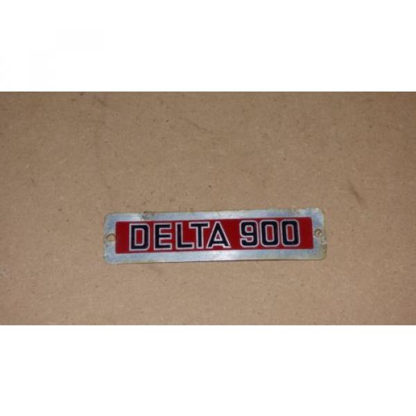 Delta Rockwell 900 Radial Arm Saw Badge/Tag #1 image