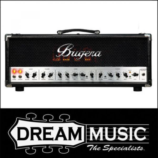 Bugera 6262 120W 2-Channel Tube Electric Guitar Amplifier Head RRP$1399 #1 image
