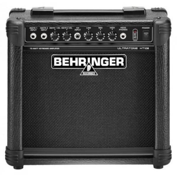 Behringer ULTRATUNE KT108 Keyboard Amplifier Compact 15W 8&#039;&#039; Inch Bugera w/ VTC #2 image