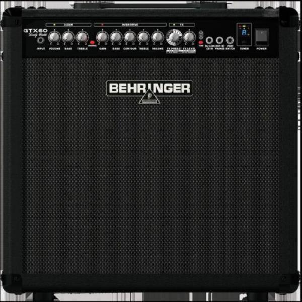 Behringer GTX60 Guitar Amplifier 60W 12&#039;&#039; Inch Combp Amp GTX-60 - Belfield Music #2 image