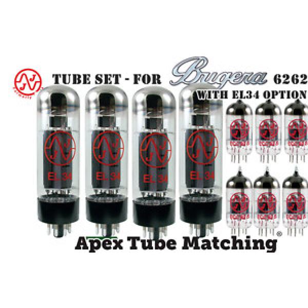 Tube Set - for Bugera 6262 with EL34 matched set  JJ Tesla valve vacuum tubes #1 image