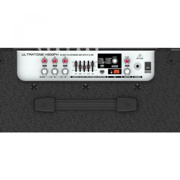 Behringer ULTRATUNE K900FX Keyboard Amplifier 90W 3 Channel PA System w/ FX #4 image