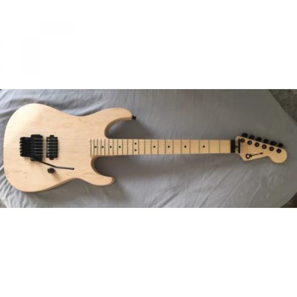 Custom Built Charvel Natural, KNE Electric Guitar Demartini, Lynch #1 image