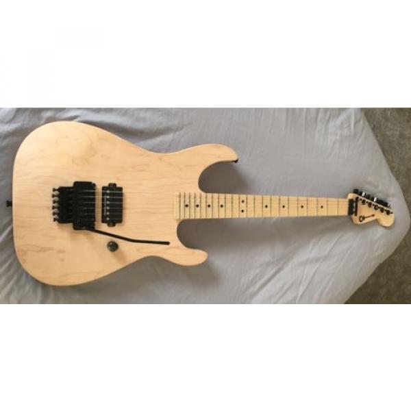 Custom Built Charvel Natural, KNE Electric Guitar Demartini, Lynch #2 image