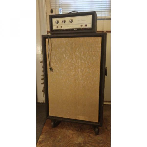 Sears Silvertone Piggyback Guitar- Bass Amp (Mdl. 1466/150Bass) Head/Cab Jensen #1 image