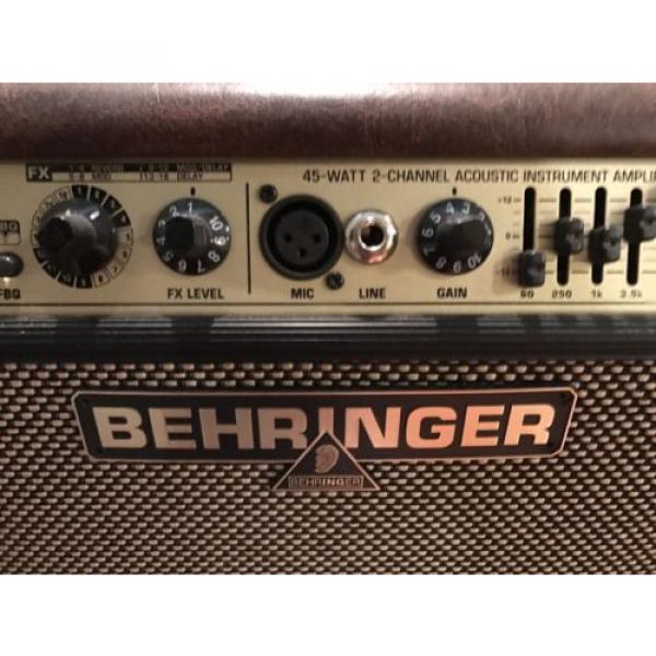 Behringer Ultracoustic ACX450 45 watt Guitar Amp #3 image