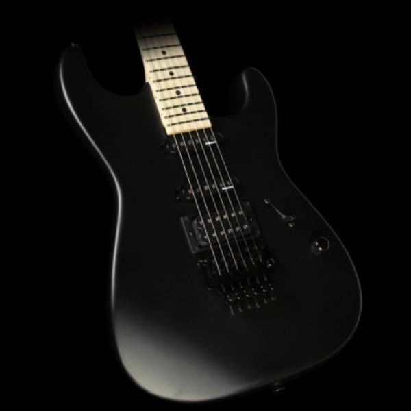Charvel USA Select San Dimas Style 1 HSS Electric Guitar Pitch Black #1 image